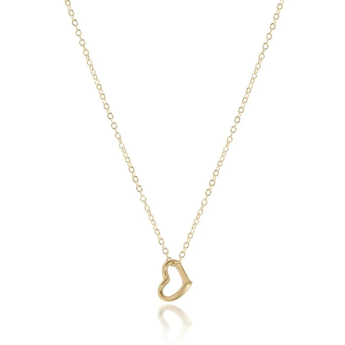 Love Charm Necklace - Gold - Molly + Kate