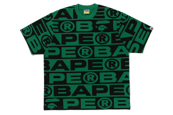 LUX SPORT PATTERN OVERSIZED TEE