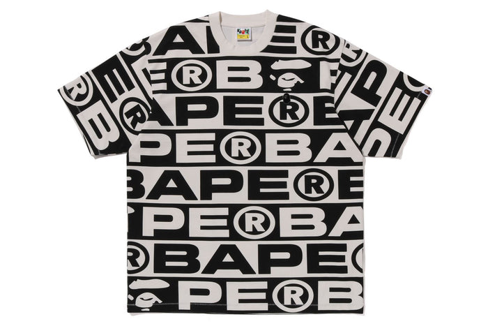 LUX SPORT PATTERN OVERSIZED TEE