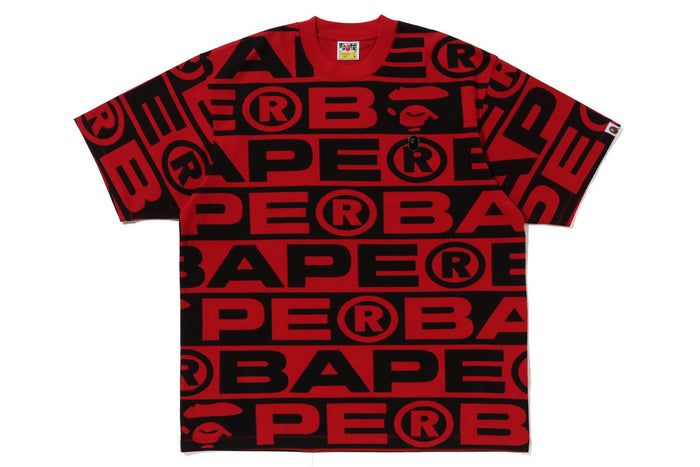 LUX SPORT PATTERN OVERSIZED TEE