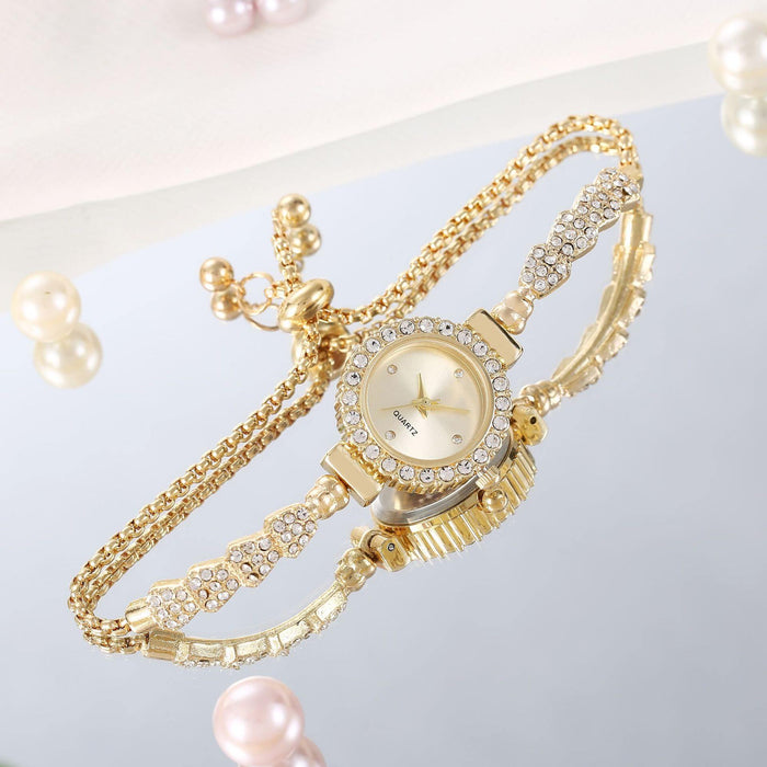 Luxury Gold Fine Strap Watch yellow face vibrant accessory
