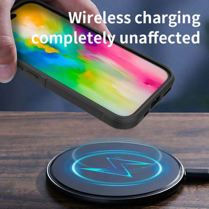 Magic Shield TPU + Flannel Protective Phone Case slim design