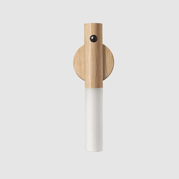 Magnetic Wood Wireless LED Night Light USB charging portable