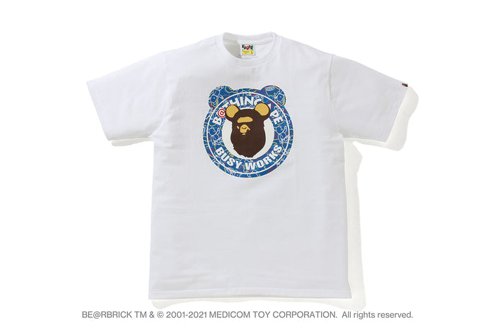 MEDICOM TOY CAMO BE@R BUSY WORKS TEE