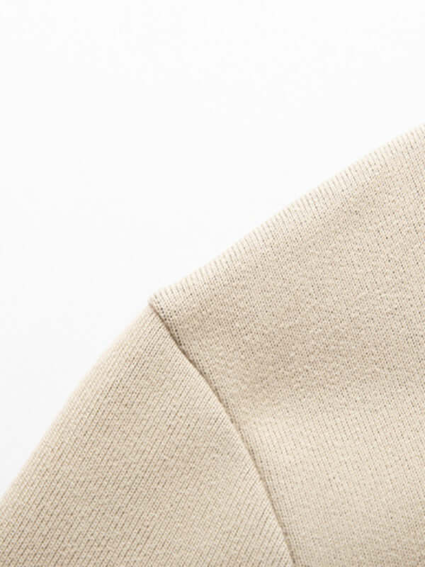 Men Half Turtleneck Plus Velvet Slim Knit Sweater knit texture