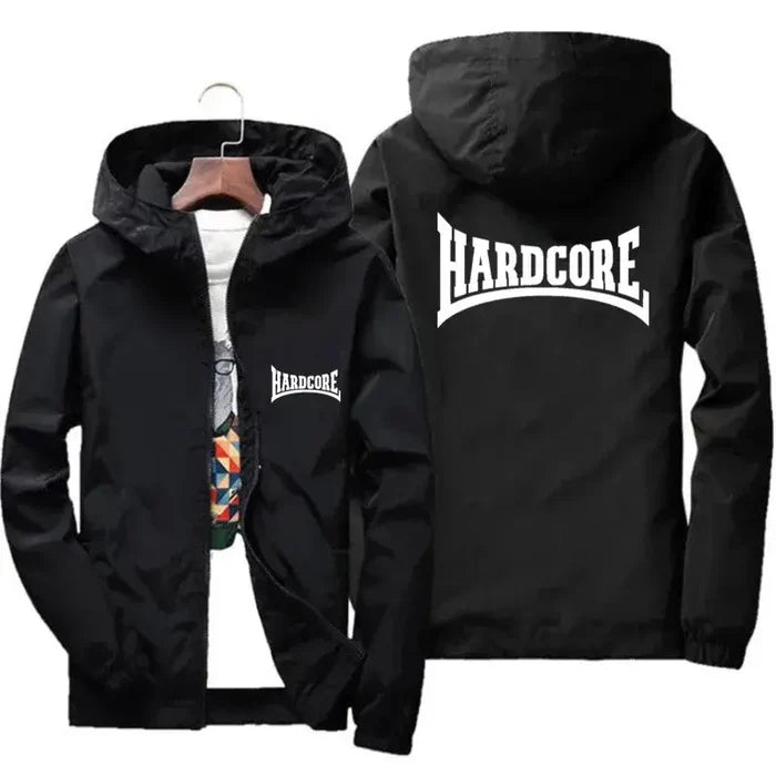 Men Waterproof Pilot Windbreaker Bomber Jacket front view