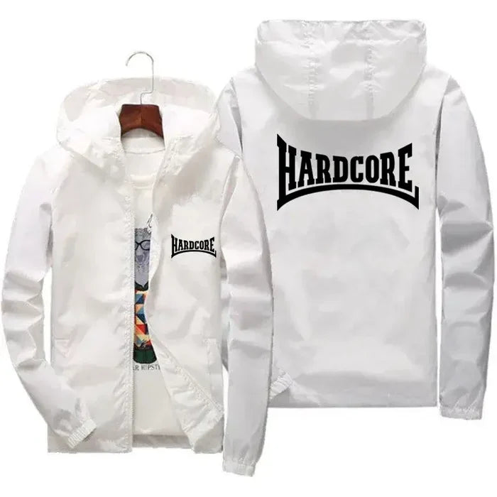 Men Waterproof Pilot Windbreaker Bomber Jacket side angle