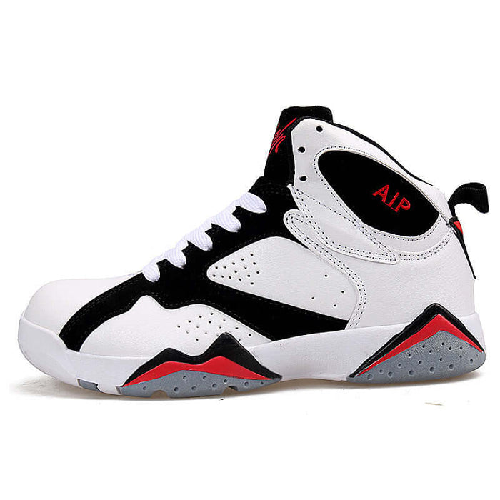 Mens Ankle Boots Basketball Shoes Artificial PU High Top Sneakers durable rubber sole
