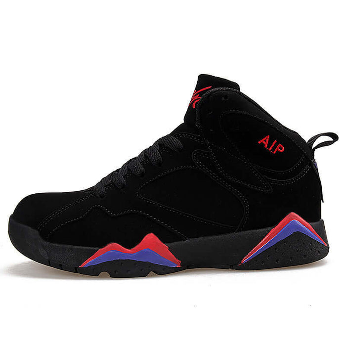 Mens Ankle Boots Basketball Shoes Artificial PU High Top Sneakers black stylish boots