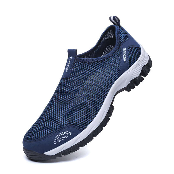 Mens Breathable Large Size 48 Mesh Sports Shoes quick drying function