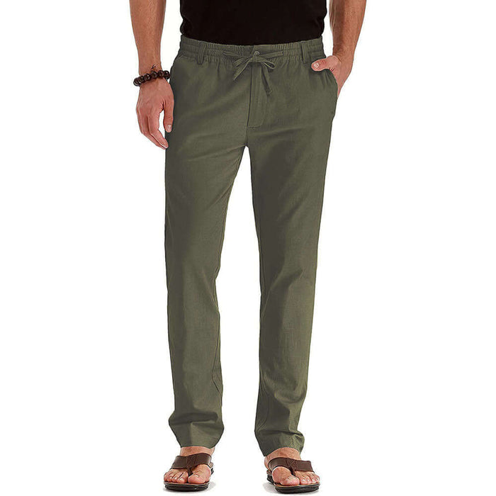 Mens Loose Oversized Track Pants straight leg fit.