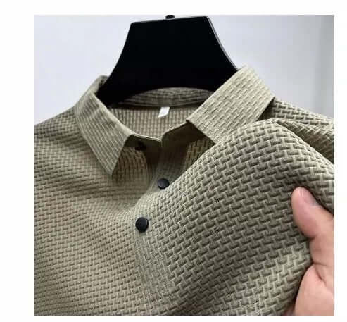 Men's Premium Mesh Ice Silk T-Shirt Moisture Wicking Performance