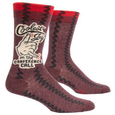 Coolest Guy on Conference Call Socks
