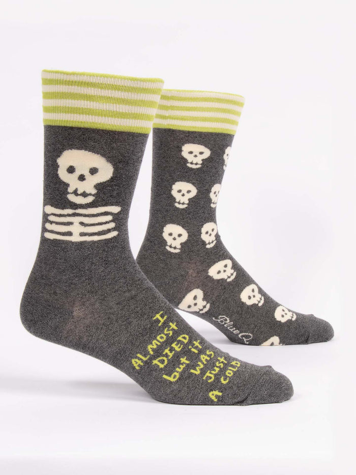 Almost died from a cold socks
