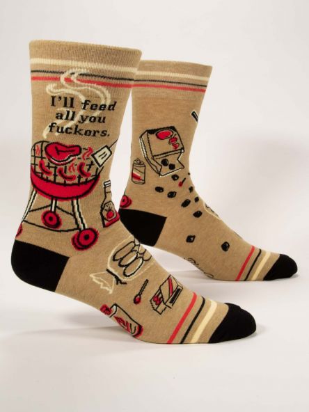Men's Socks - I'll Feed All You Fuckers