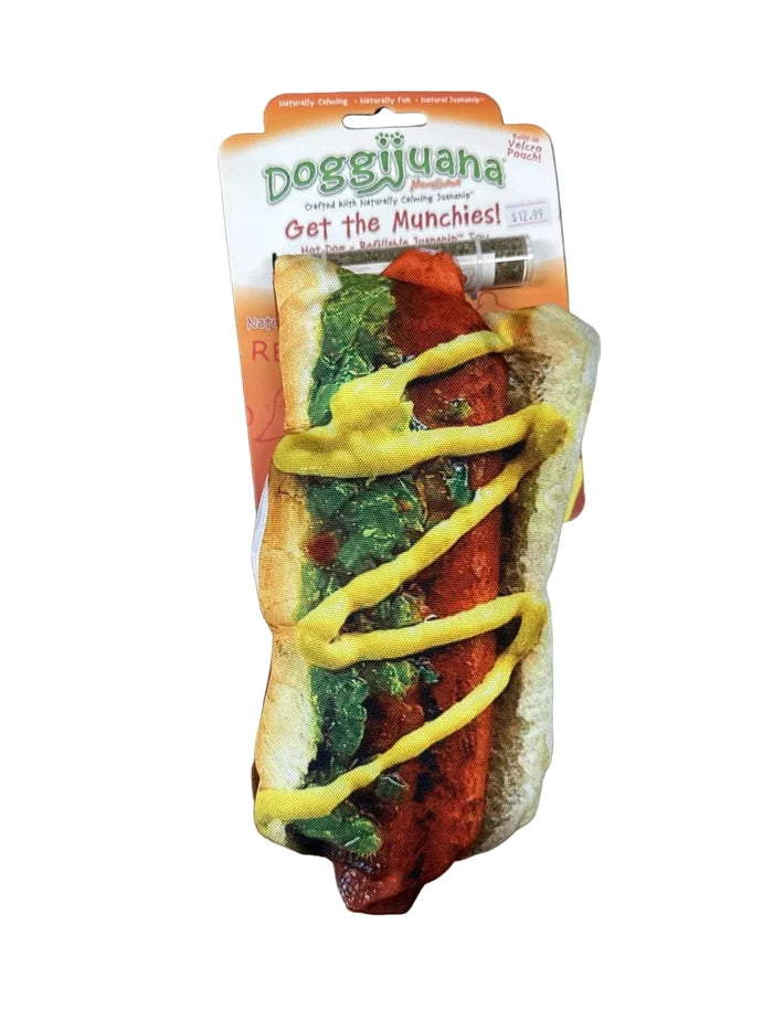 Meow Get Outdoors Dog Toy-Hotdog - Dog.Dog.Cat.