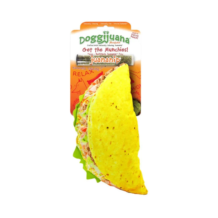 Meow Get Outdoors Dog Toy-Taco - Dog.Dog.Cat.