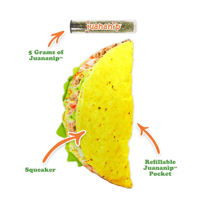 Meow Get Outdoors Dog Toy-Taco - Dog.Dog.Cat.