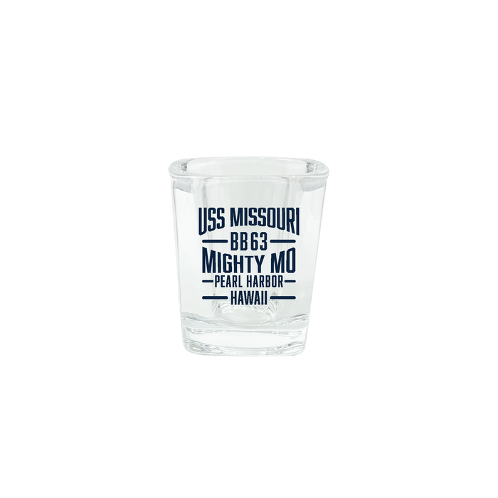 Mighty Mo shot glass