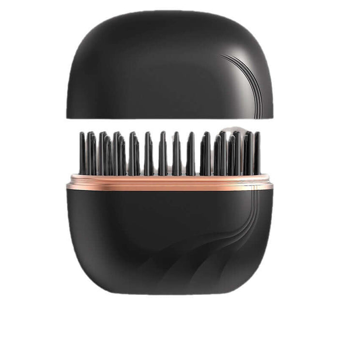 Mini Hair Straightening Comb Wireless Charging Portable Tool heating
