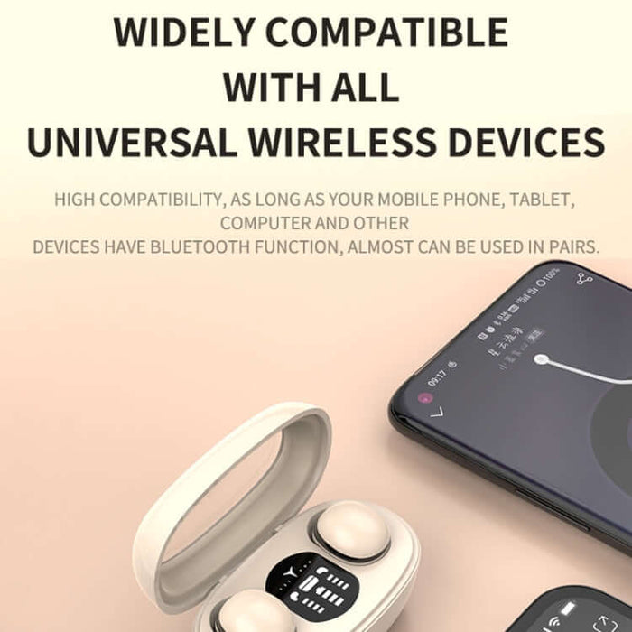 mini tws sleep wireless bluetooth earphones metal diaphragm