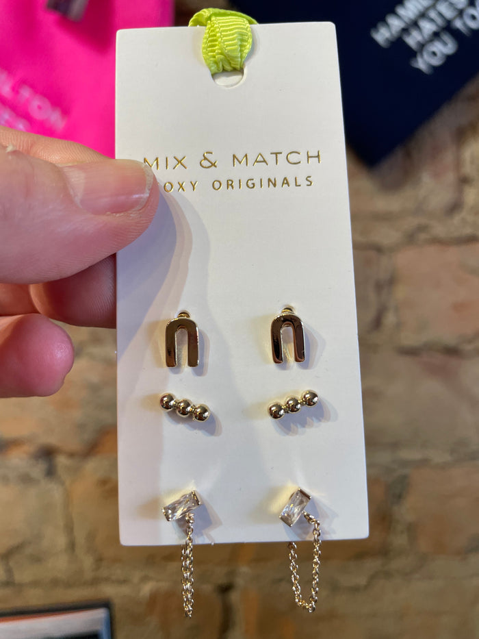Mix and Match Stud earring set #2