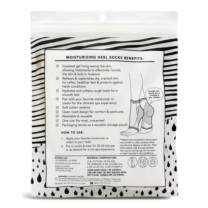 Moisturizing Heel Socks - Molly + Kate