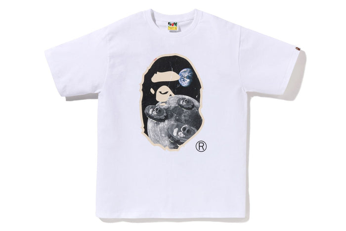 MOON APE HEAD OLD PHOTO TEE