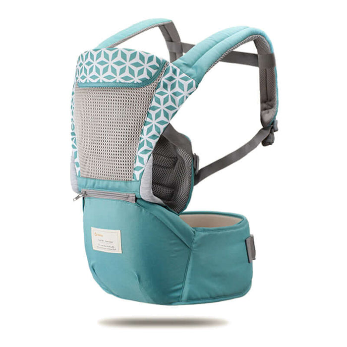 Multi-functional Baby Waist Stool wine red holder.
