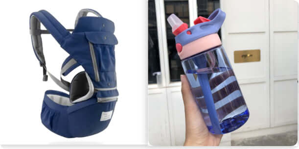 Multi-functional Baby Waist Stool breathable material.