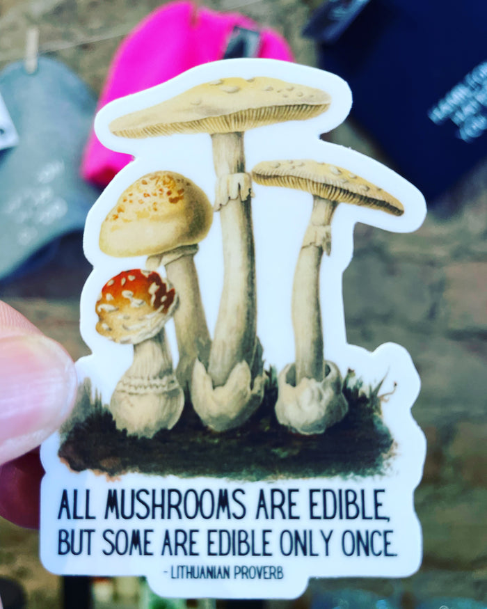 Mushroom Sticker