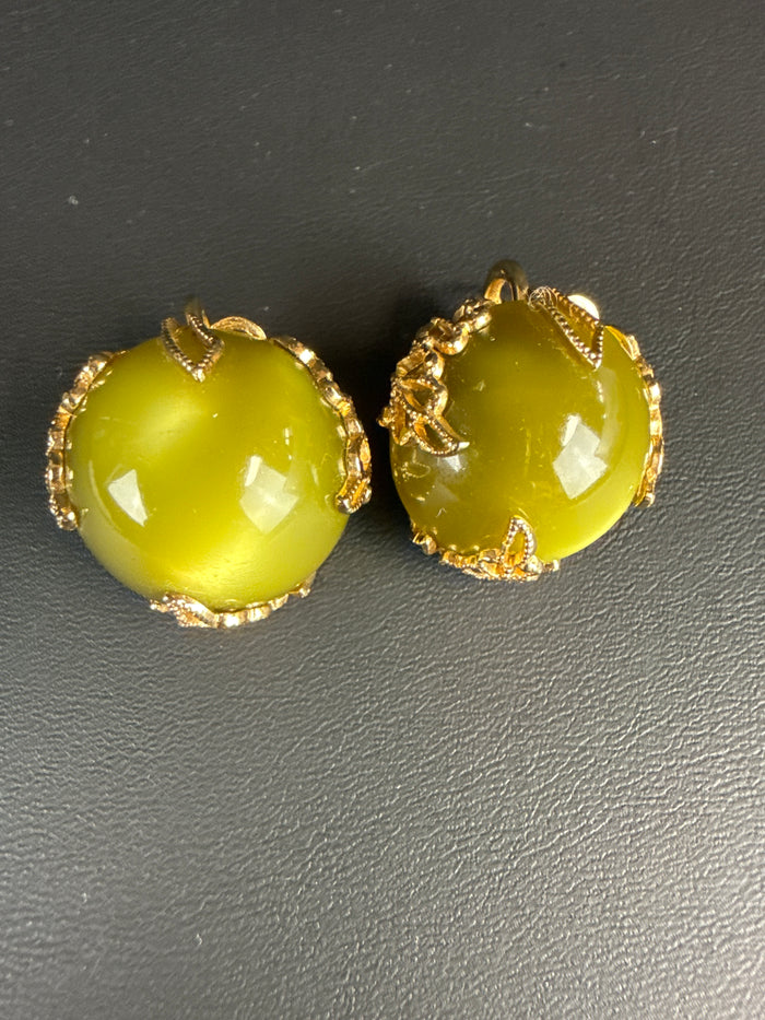 Napier MCM Moonglow Cabachon  Earrings