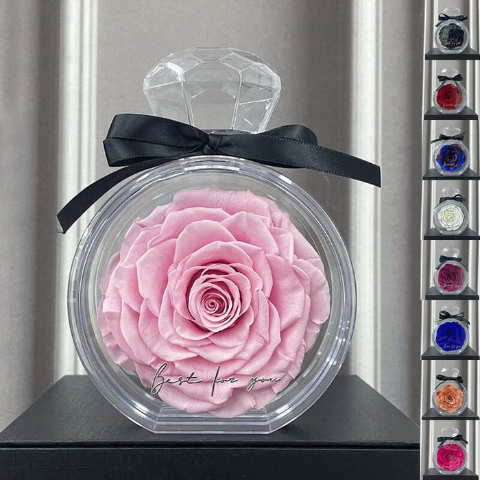 Natural Eternal Flower Ornaments red rose gift box.