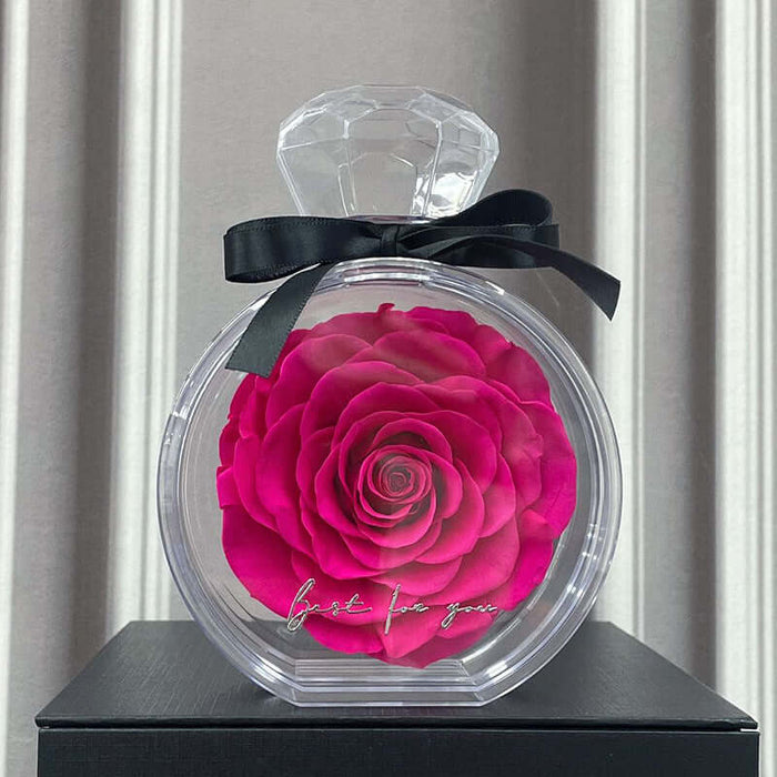 Natural Eternal Flower Ornaments sapphire blue flower.