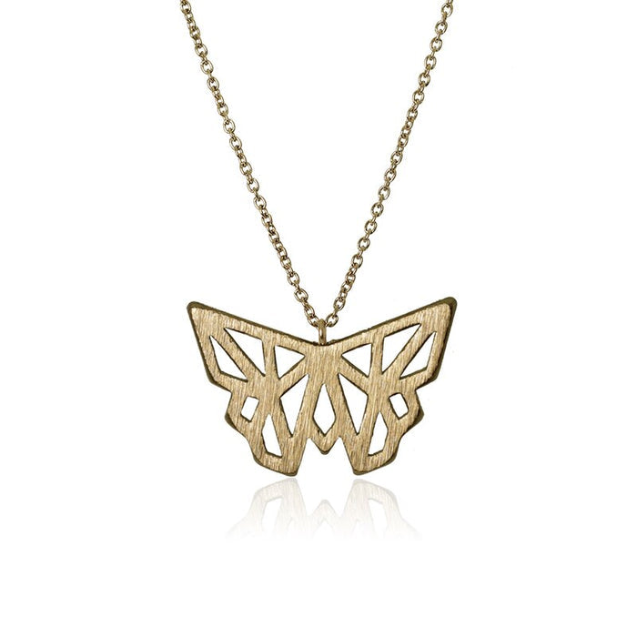 Gold Butterfly Necklace