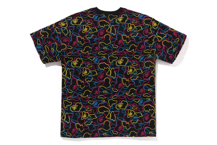 NEON CAMO BAPE TEE M