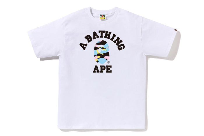 NEW MULTI CAMO COLLEGE TEE
