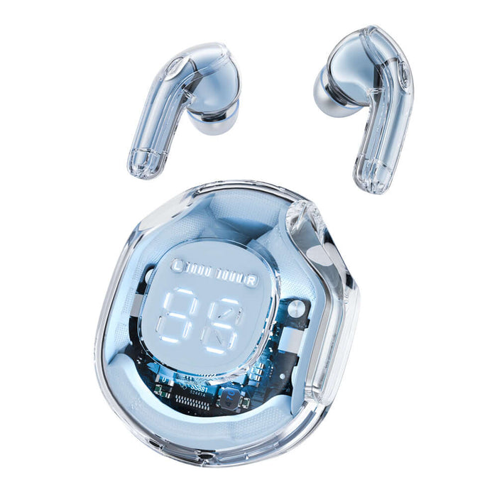 NEW T8 TWS Wireless Earphone Bluetooth 5.3 Headsets cool breathing atmosphere light.