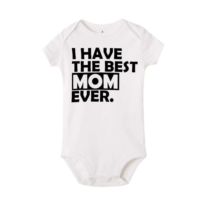 Newborn Cotton Summer Baby Romper Jumpsuit Set durable rust-free bottom snap fasteners for quick diaper changing tracking