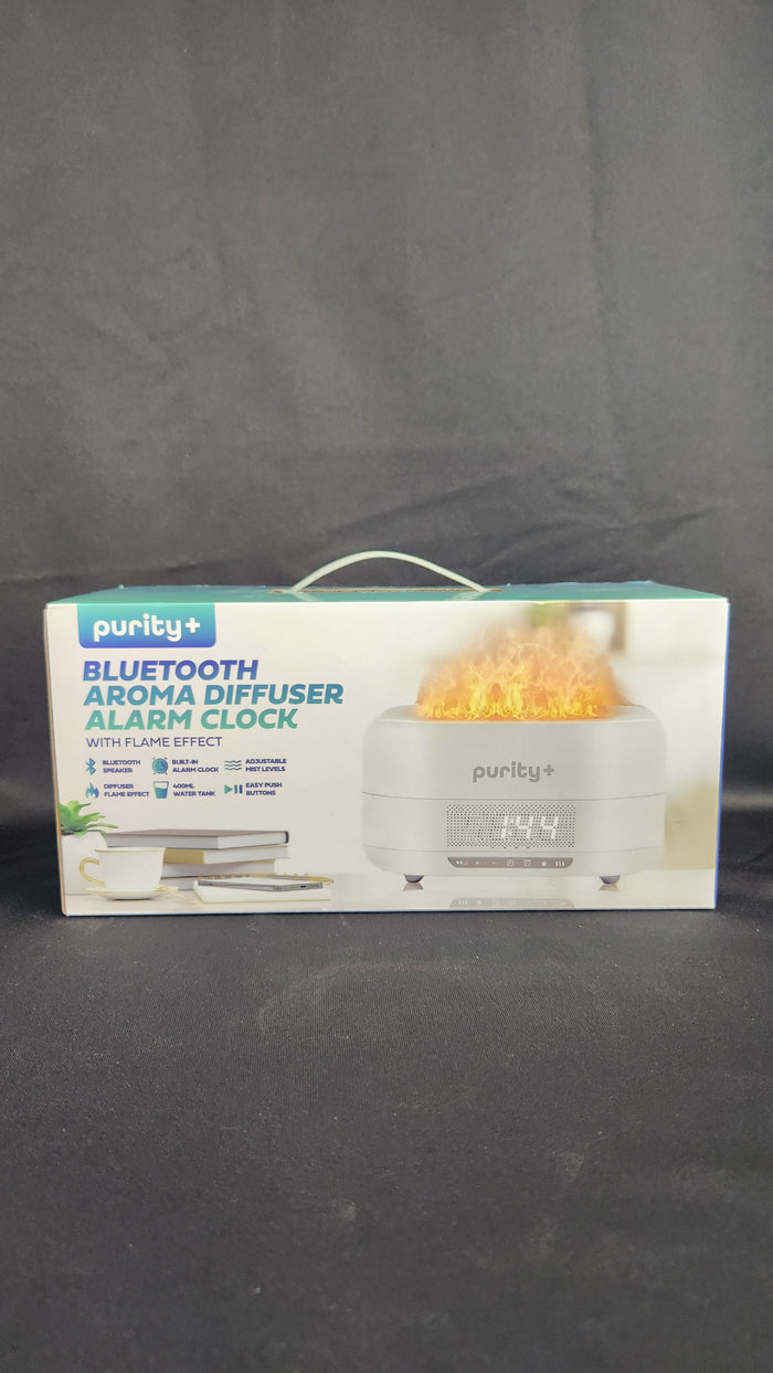 NIB Bluetooth Aroma Diffuser Alarm Clock