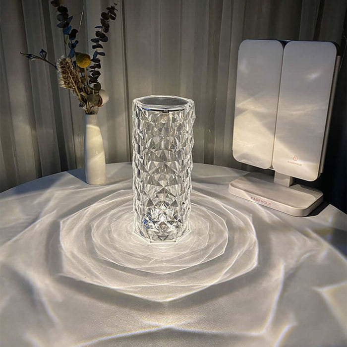 Nordic Crystal Lamp USB Touch Dimming Table Light bedroom decor