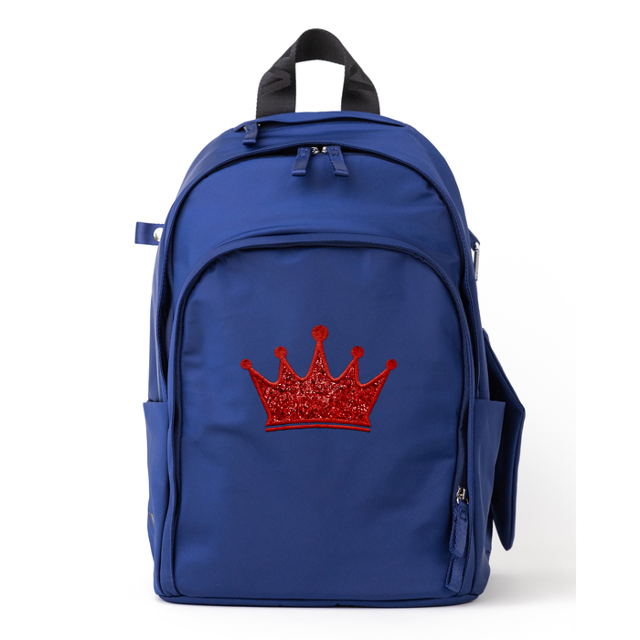 Delaire Bright Navy/Nickel / Red