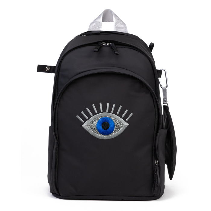 Delaire Black/Nickel / Multi - Silver/Blue
