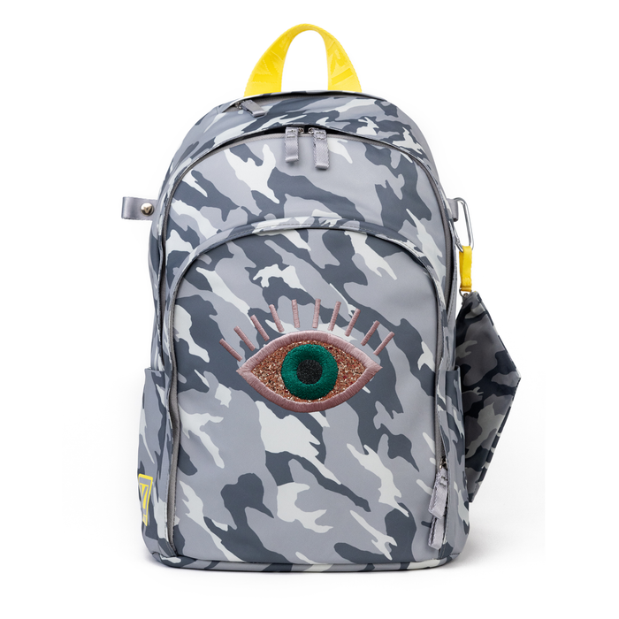 Delaire Grey Camo/Nickel / Multi- RoseGold/Green