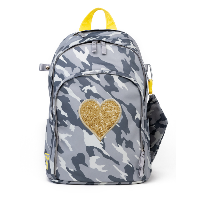 Delaire Grey Camo/Nickel / Gold