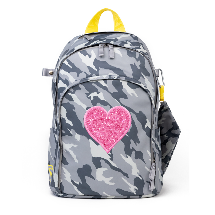 Delaire Grey Camo/Nickel / Bright Pink