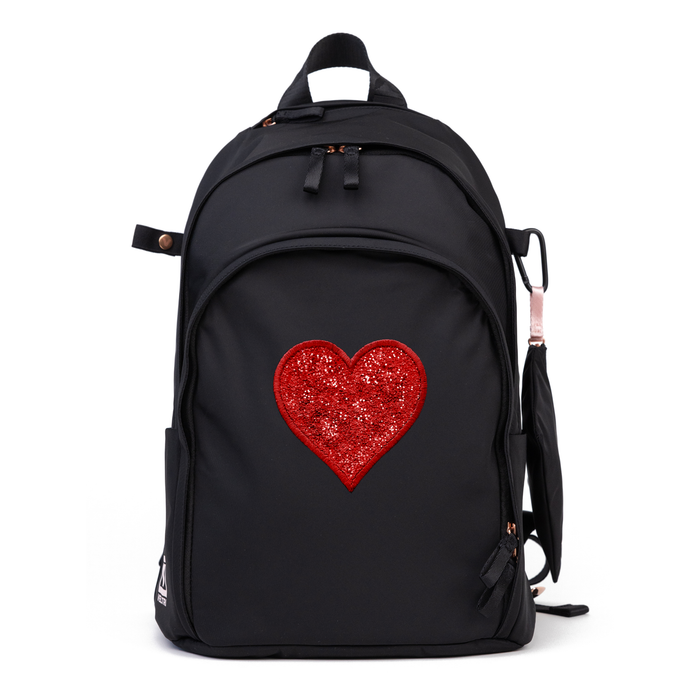 Delaire Black/Rose Gold / Red