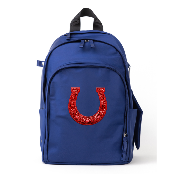Delaire Bright Navy/Nickel / Red