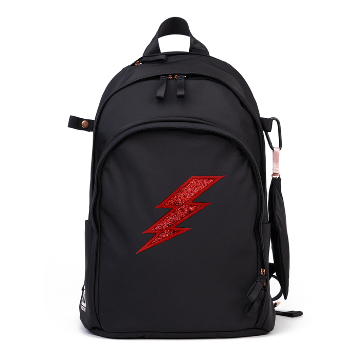 Delaire Bright Navy/Nickel / Red