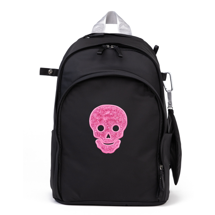 Delaire Black/Nickel / Bright Pink